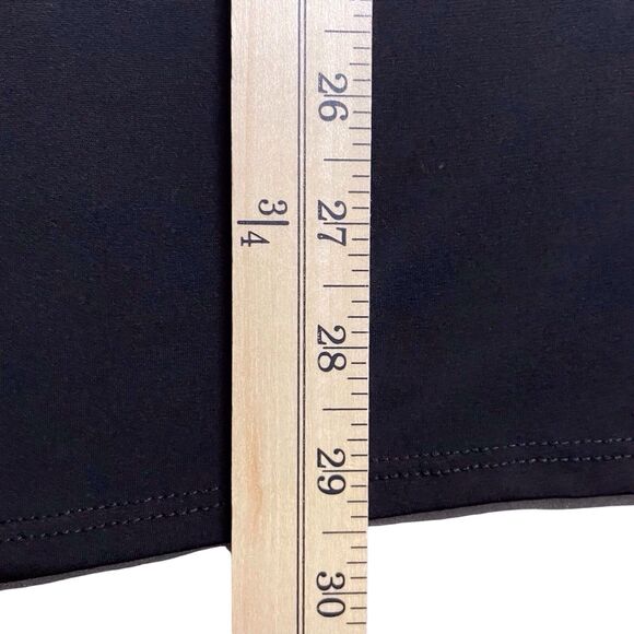 NWT Clara Sunwoo Choker V-Neckline Tunic Size Medium 3/4 Sleeve Black Lagenlook - Picture 13 of 16